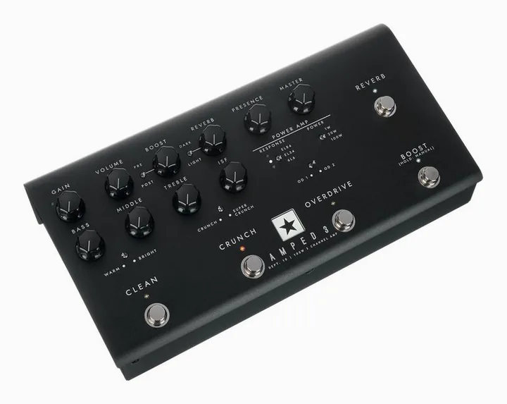 Blackstar Dept. 10 Amped 3, panel de controles en primer plano