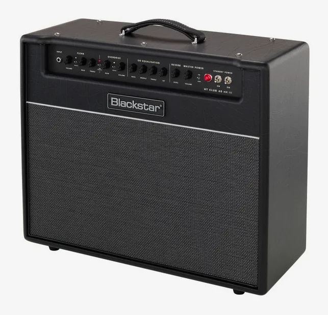 Blackstar HT Club 40 Combo MkIII, logotipo y acabado del panel frontal
