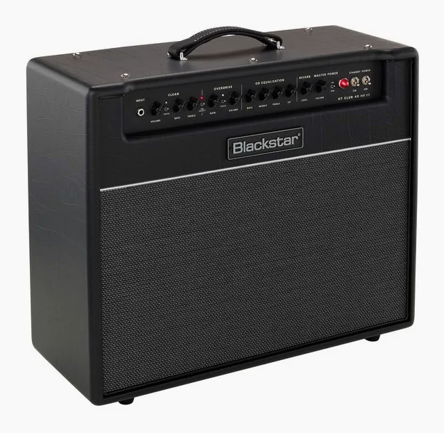 Blackstar HT Club 40 Combo MkIII, logotipo y acabado del panel frontal