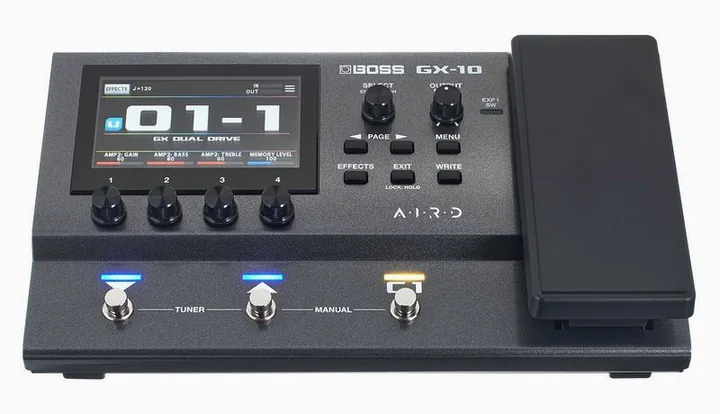Boss GX-10, rejilla del altavoz