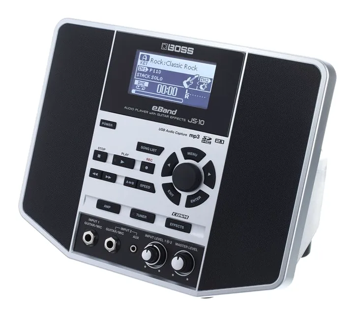 Boss JS-10 eBand, panel de controles en primer plano