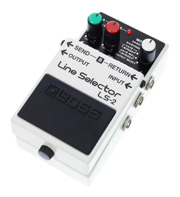 Boss LS-2 en primer plano frontal