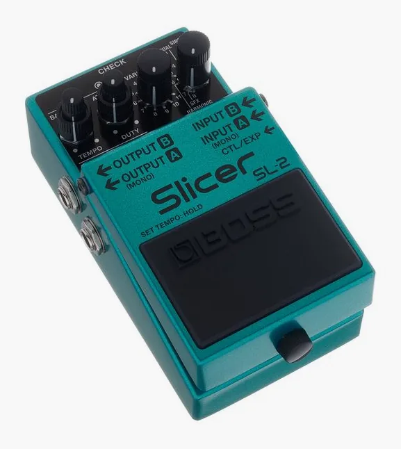 Boss SL-2 Slicer, mandos vistos desde arriba