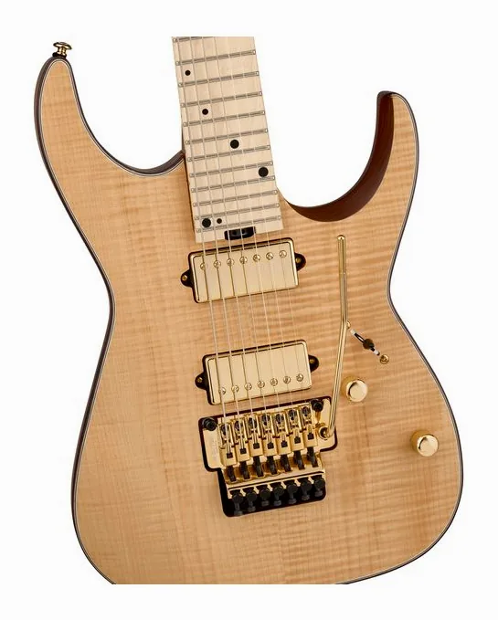 Charvel Angel Vivaldi PM DK24 GT7 Nat, perfil lateral del cuerpo