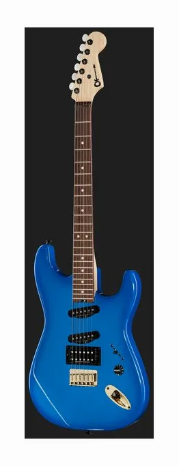 Charvel Jake E Lee PM SD1 HSS BLB, cuerpo y acabado en primer plano