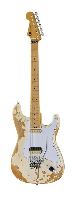 Charvel LTD SC 1 Henrik Danhage Relic visto de frente