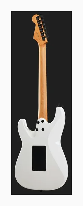 Charvel PM PLUS SRS SC1 HH FR CM BB, cuerpo y acabado en primer plano