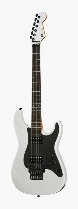 Charvel PM PLUS SRS SC1 HH FR CM SE fotografiado de frente