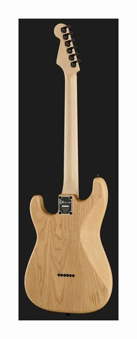 Charvel PM SC1 SRS HH HT Mpl NatAsh, pala con clavijeros y logotipo