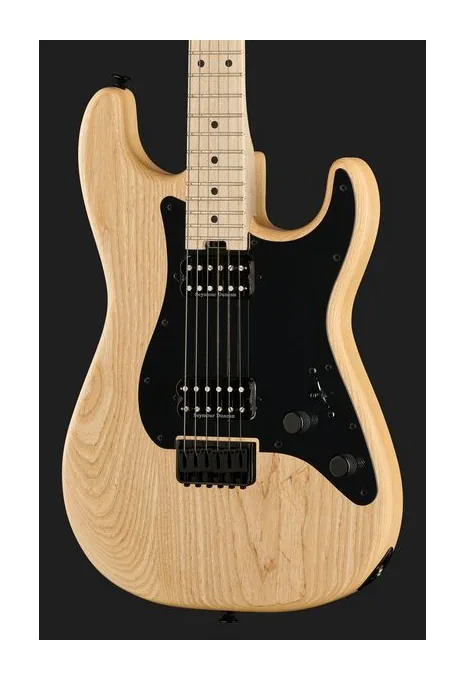 Charvel PM SC1 SRS HH HT Mpl NatAsh, cejuela y primeras posiciones del diapasón