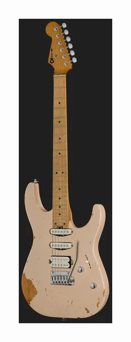 Charvel Rick Graham Pro-Mod DK24 SHP, puente y clavijeros de afinación