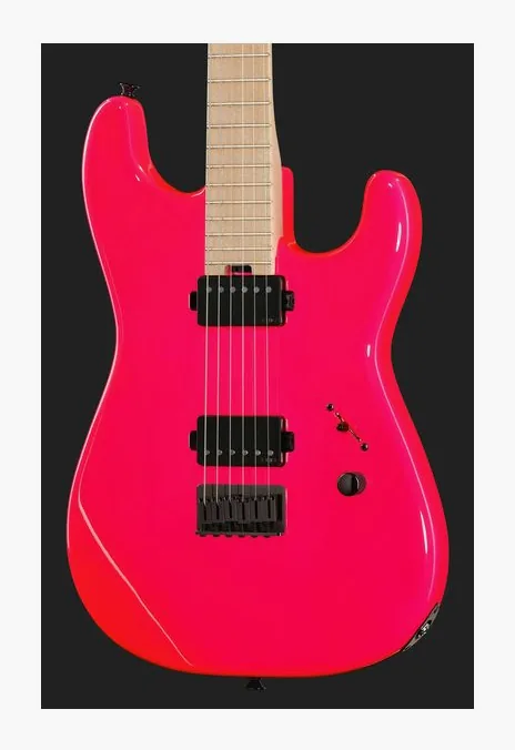 Charvel Sean Long San Dimas HH Black, puente y clavijeros de afinación