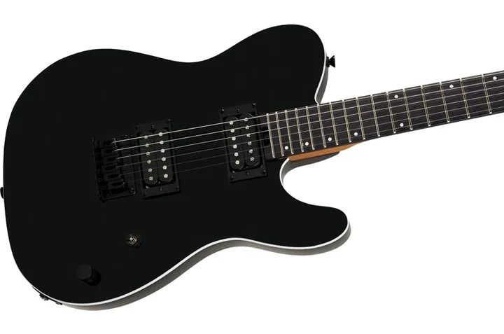 Charvel Standard SD2 HH HT GBLK, perfil lateral del cuerpo