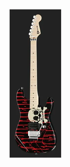 Charvel Warren DeMartini Signature, vista trasera del cuerpo
