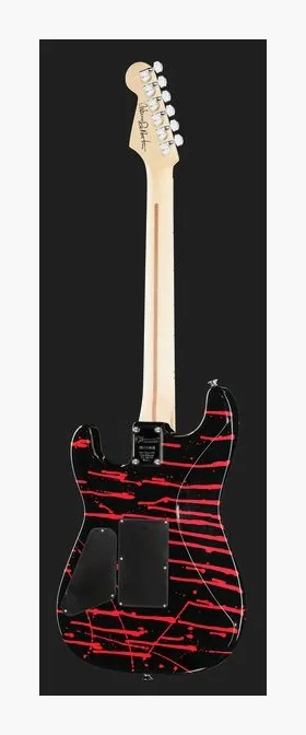Charvel Warren DeMartini Signature, perfil lateral del cuerpo