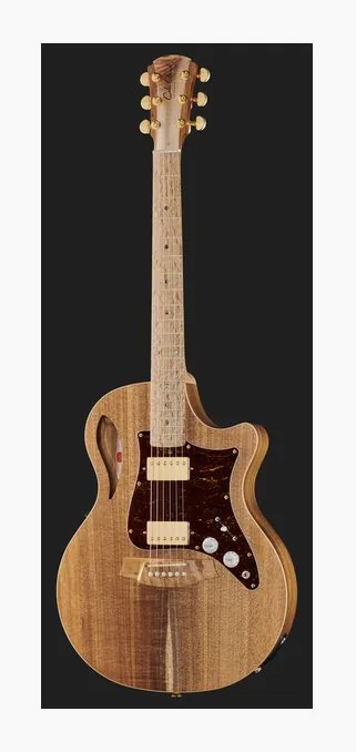 Cole Clark TL2EC-BLBL-HH Thin Line, selector de pastillas y jack de salida
