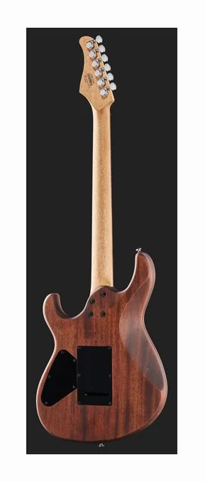 Cort G 300 RAW Natural Satin, perfil lateral del cuerpo