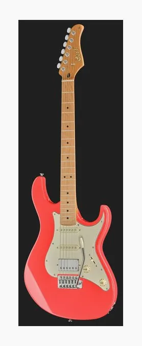 Cort G200SE SRD, perfil lateral del cuerpo