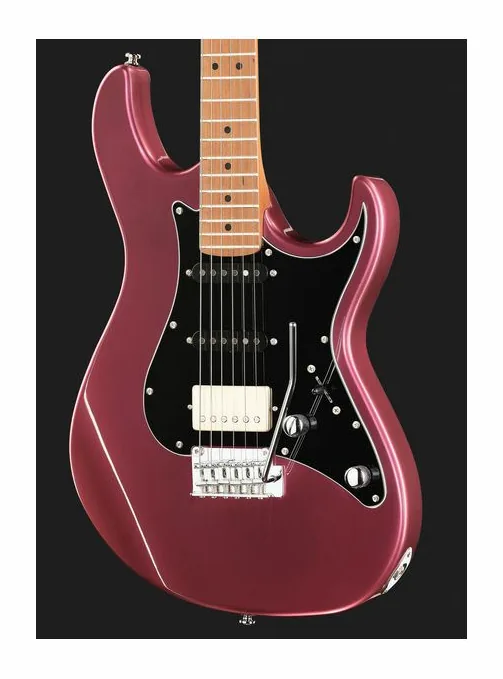 Cort G250 SE Black, pala con clavijeros y logotipo