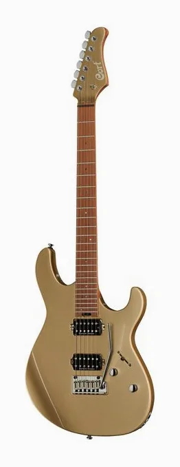 Cort G300 PRO Metallic Gold fotografiado de frente