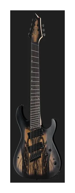 Cort KX507MS Pale Moon Ebony, cejuela y primeras posiciones del diapasón