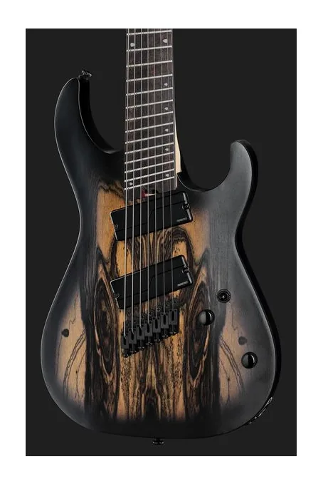 Cort KX507MS Pale Moon Ebony, perfil lateral del cuerpo