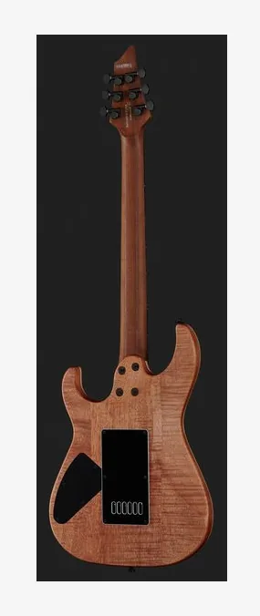 Cort KX700 Evertune Open Pore Black, vista trasera del cuerpo