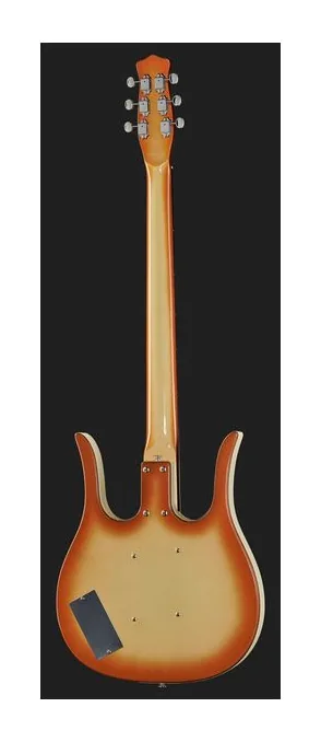 Danelectro 58 Longhorn Baritone BB, pastillas y mandos de control