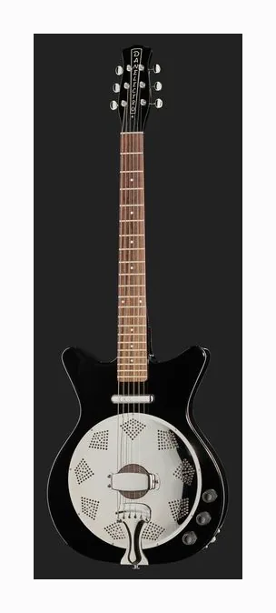 Danelectro 59 Resonator BK, vista trasera del cuerpo