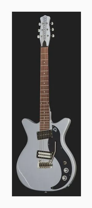 Danelectro 59 XT Silver, perfil lateral del cuerpo