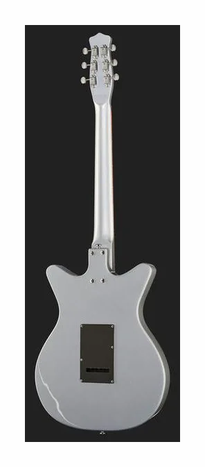 Danelectro 59 XT Silver, puente y clavijeros de afinación