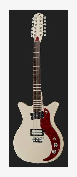 Danelectro 59X12 vintage cream, selector de pastillas y jack de salida