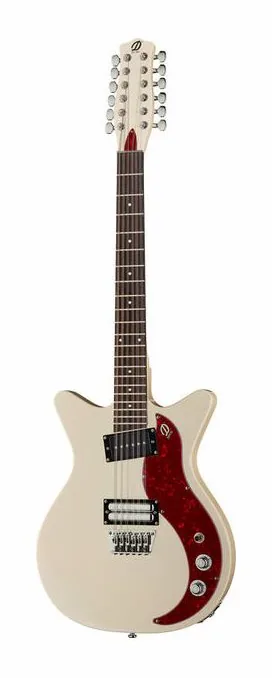 Danelectro 59X12 vintage cream fotografiado de frente