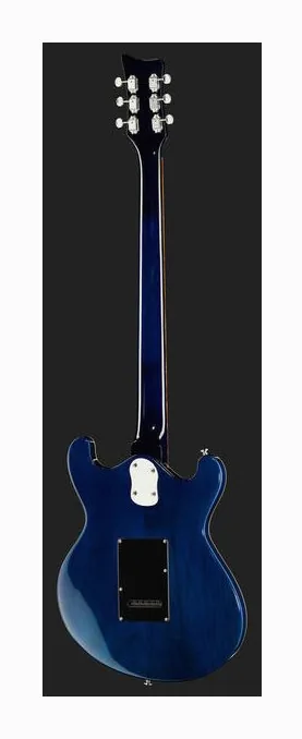 Danelectro 66BT Blue Burst, pastillas y mandos de control