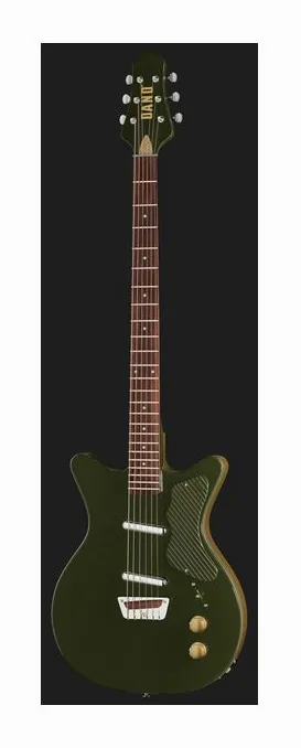 Danelectro Dan O. Cool Maroon, vista trasera del cuerpo