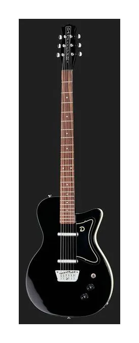 Danelectro DE56 Baritone Guitar BK, perfil lateral del cuerpo