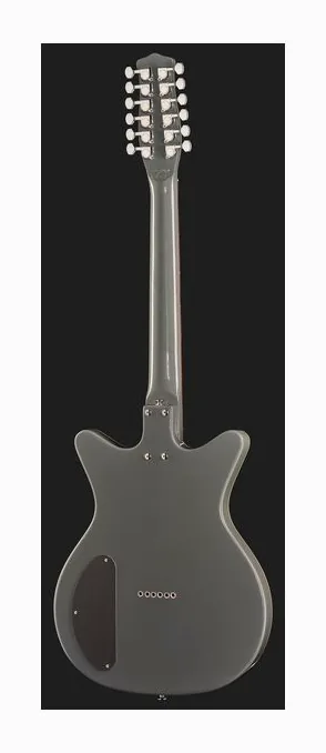 Danelectro Fifty Niner Jade Top, pala con clavijeros y logotipo