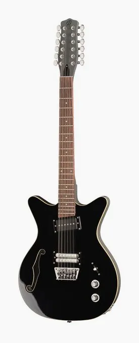 Danelectro Fifty Niner Jade Top encuadrado de frente sobre fondo neutro
