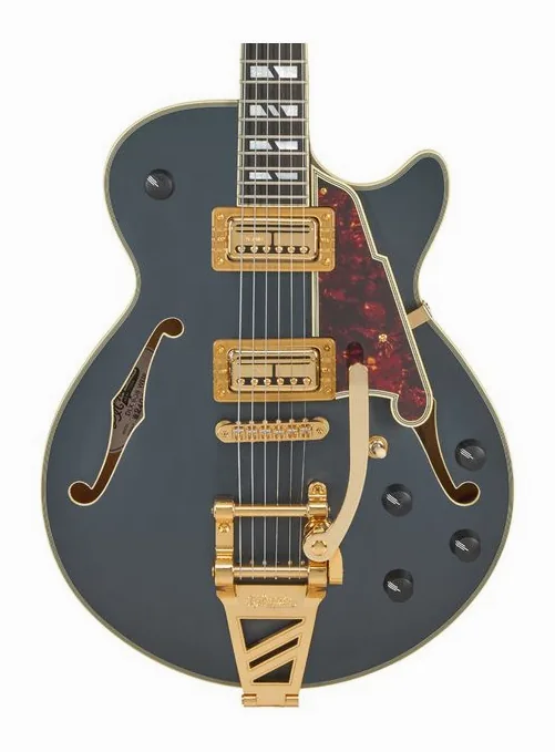 DAngelico Deluxe Bobby Weir 3 MS, mástil y diapasón vistos de lado