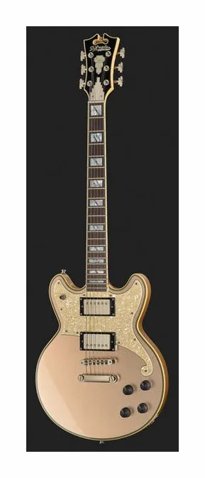 DAngelico Deluxe Brighton Solid Black, selector de pastillas y jack de salida