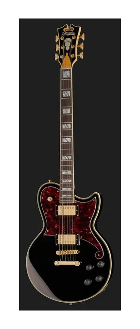 DAngelico DLX Atlantic Baritone Walnut, puente y clavijeros de afinación