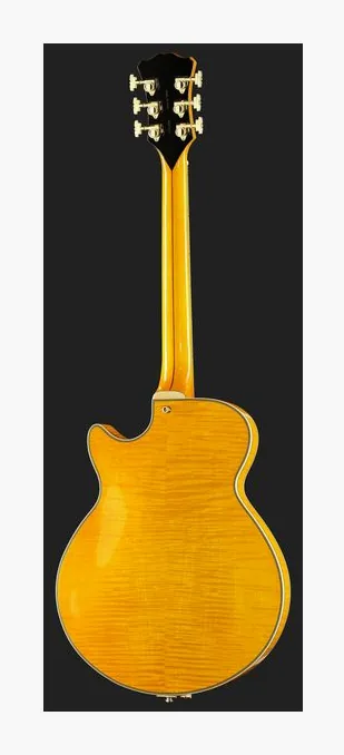 DAngelico Excel SS Amber, perfil lateral del cuerpo