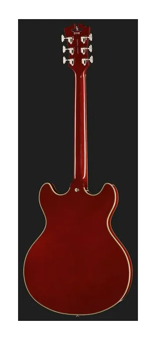 DAngelico Premier DC Black Flake V2, puente y clavijeros de afinación