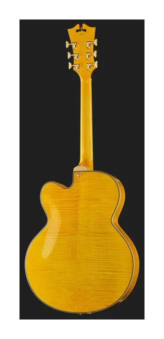 DAngelico Premier EXL1 Brown Burst, cejuela y primeras posiciones del diapasón