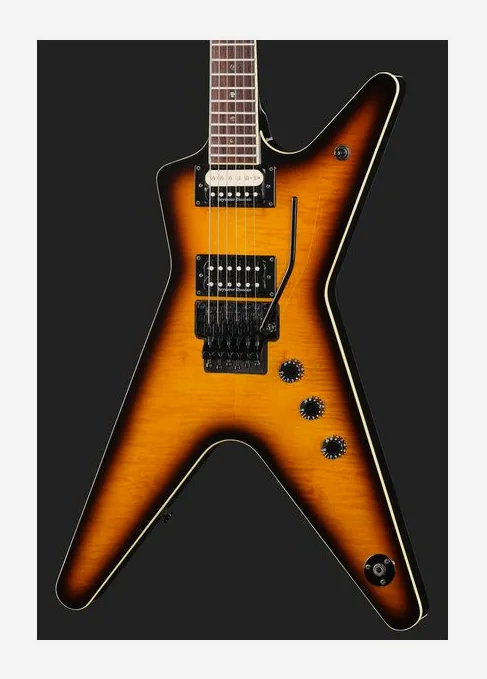 Dean Guitars ML 79 Floyd Duncan BBF, cuerpo y acabado en primer plano