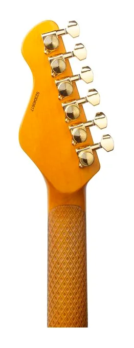 Dean Zelinsky Private Label Dellatera ATW Classic Black, pala con clavijeros y logotipo