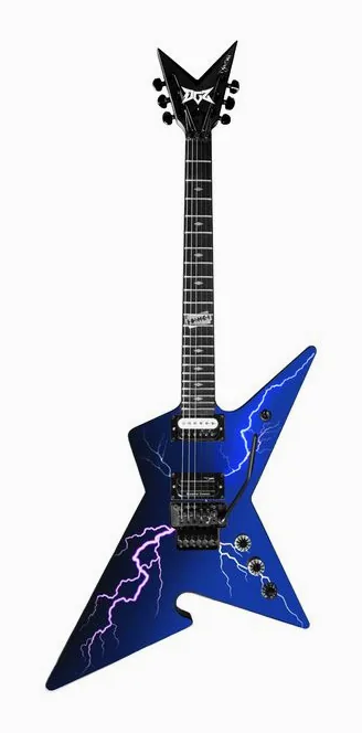 DGZ Dime Guitarz Culprit Standard Dime Slime visto de frente