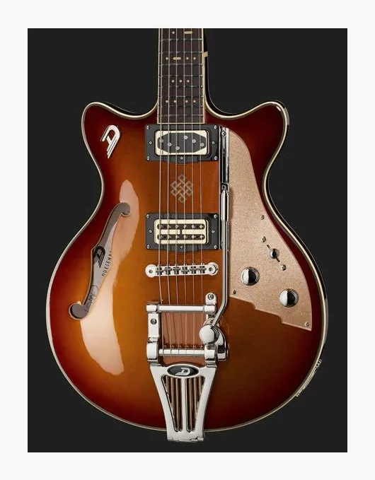 Duesenberg Alliance Series Joe Walsh BK, puente y clavijeros de afinación