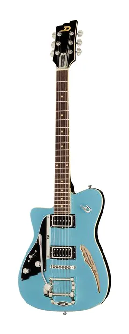 Duesenberg Caribou LH Narvik Blue fotografiado de frente