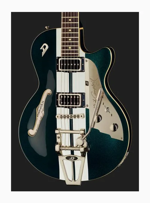 Duesenberg Mike Campbell 40th Anniversary, pastillas y mandos de control